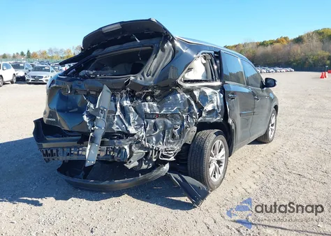 2015 Toyota Highlander Xle V6 из США, поврежденный, VIN 5TDJKRFH2FS197968